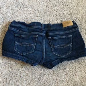 A&F denim shorts